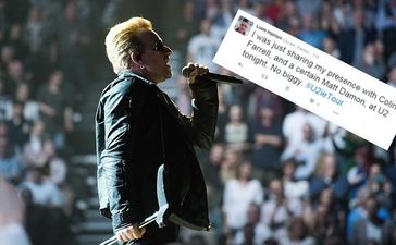 Hollywood Came To Dublin Last Night As Stars Flocked To U2 Gig In 3Arena