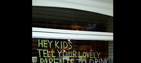 PICTURE: One Irish Bar Is Using “Mean Marketing” To Try And Get People In The Door This Christmas