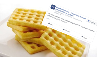 One Irish Man’s Mission To Bring Birds Eye Waffles To Australia Has Taken A VERY Interesting Turn Indeed