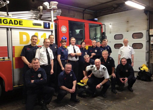 No Rest For The Wicked – Dublin Fire Officers Save A Man’s Life At Their Christmas Staff Do