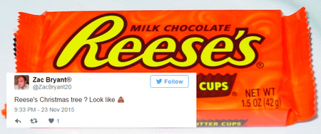 Reese’s Pieces Failed Miserably To Make Chocolate Christmas Trees And Twitter Reactions Are Priceless