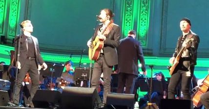 WATCH: It’s Only Hozier Joining U2 On Stage In New York To Sing When Love Comes To Town