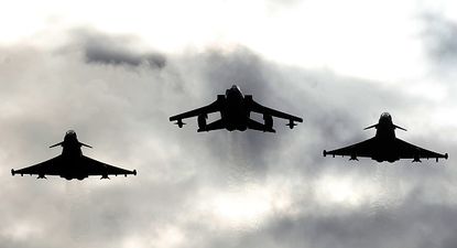 Britain Carries Out First Bombing Runs Over Syria