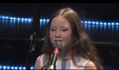 WATCH: Ten-Year-Old Girl’s Rendition Of Walking In The Air Will Give You Chills
