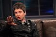 How does Noel Gallagher escape paparazzi? Hides behind an Irish band’s CD of course…