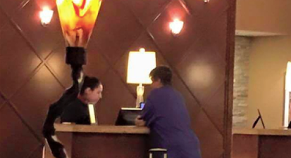 Picture Of A ‘Half-Naked’ Hotel Guest Has Facebook Users Confused