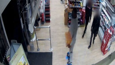VIDEO – London Man Casually Shoplifts A Crate Of Lucozade… On A Hoverboard