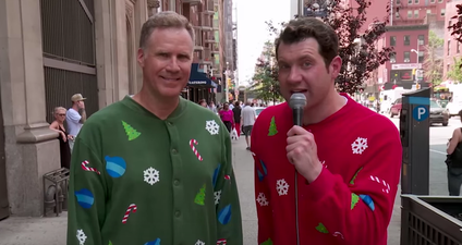 WATCH – Will Ferrell Takes To The Streets To Ask Strangers Festive Questions