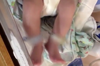 Disturbing Footage of What Happens When a Baby Is Born Addicted to Drugs