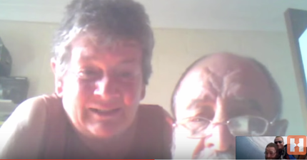WATCH – An Irishman Skydives In The Middle Of A Skype Call To His Parents