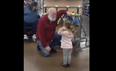 WATCH: Little Girl Mistakes Man For Santa Claus And Wins Over The Internet
