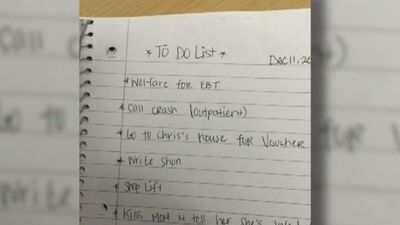 PIC: When You’re Being Arrested On Suspicion Of Theft And They Find A Dodgy ‘To-Do’ List In Your Truck