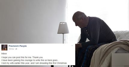 Lonely Widower Posts Heartbreaking Appeal For Christmas Company And Got An Amazing Response