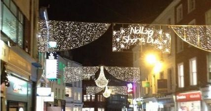 PIC: This Image Of Shopping Street In Dublin Will Put You Off Christmas Shopping FOR LIFE