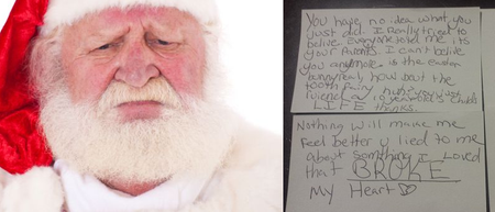 One Girl’s Angry But Hilarious Note To Her Parents Is Going Viral After Arguing The Truth About Santa