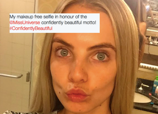 Miss Universe Contestants Go Bare-Faced As Part Of #ConfidentlyBeautiful Campaign