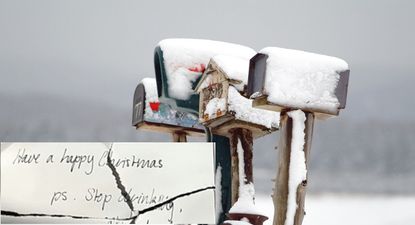 PIC: Commuter Pieces Together Torn Christmas Card To Reveal Heartbreaking Message