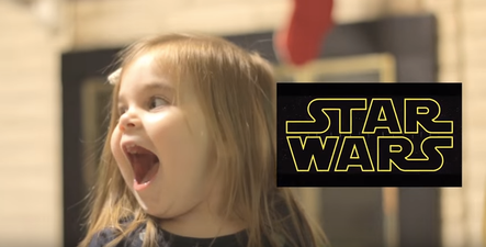 WATCH: NO-ONE Is As Excited For Star Wars As This Little Girl