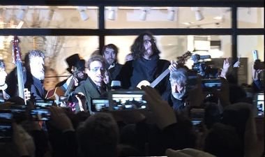WATCH: Hozier, Glen Hansard And Bono Busking On Grafton Street