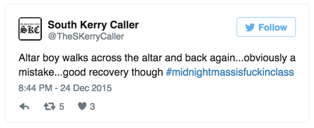 #MidnightMassIsFuckingClass – Irish Mass Live On Twitter Is Better Than The Real Thing