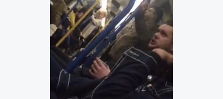 WATCH: Viral Video Shows Man Shut Down “Ranting Homophobe” On London Tube