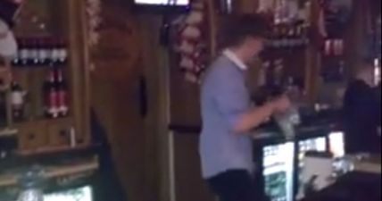 WATCH: Meath Barman Quickly Gaining Fans Because Of His Unique Way Of Serving