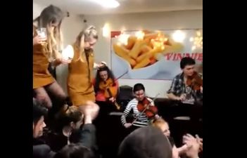 WATCH: An Amazing Impromptu Trad Session Kept The Party Going In A Galway Chipper Last Night