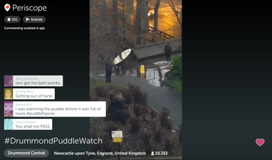 The Internet Is Obsessed With Watching People Cross This Puddle