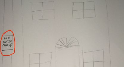 Government To Scrap Water Charges After Seeing ‘No Water Charges’ Sign Outside House