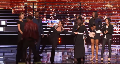 WATCH: Sharon Osbourne Kicked A Stage Invader During The People’s Choice Awards Last Night