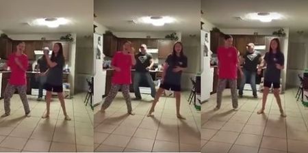 VIDEO: Dad Videobombs His Daughters Dancing And Completely Owns It