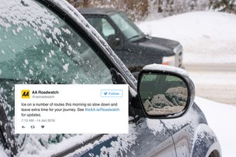 Parts of the Country are Heavily Affected by Icy Roads and Snow. Motorists Warned to Take Care