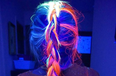 Glow in The Dark Hair Colour is Absolutely Mesmerising