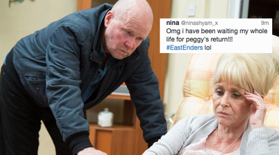 Peggy Mitchell Returns To Eastenders And Fans Can’t Cope