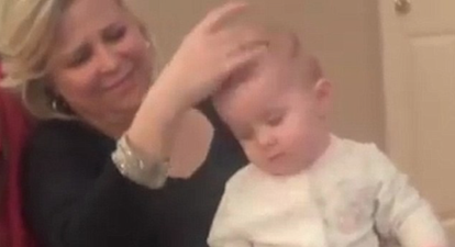 WATCH: This Woman Shows How To Massage A Baby To Sleep