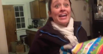 WATCH: Woman’s Reaction To Being Surprised With A New Dog Is Priceless