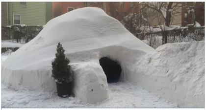 A Brooklyn Based Genius Built This Igloo and Then Listed it on Airbnb