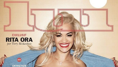 Rita Ora Goes Completely Topless With Terry Richardson Shoot For French Magazine Cover