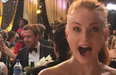 PIC: Sophie Turner Fan girling Ryan Gosling Is Exactly How We All Would Be
