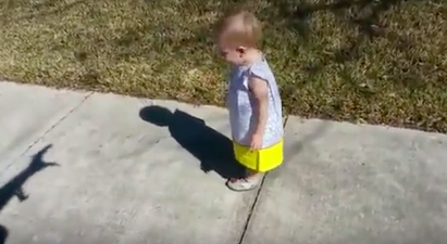 WATCH: Dad Scares His Daughter With Shadow Hand Puppets