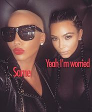 8 Things Kim Kardashian And Amber Rose Probably Talked About