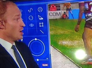 PIC: Sky Sports Viewers Spotted Something Very Mucky Scribbled On Presenter’s Notes