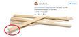 The Real Purpose Of The Wooden End Of Chopsticks Is Blowing Twitter’s Mind
