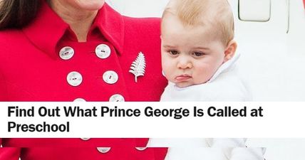 ‘TIME’ Are Taking The Absolute P*SS With This Prince George Headline