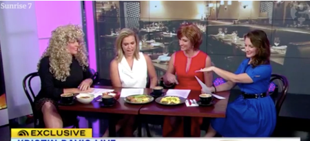 Kristin Davis Was Angry After An Awkward Australian Talk Show Appearance