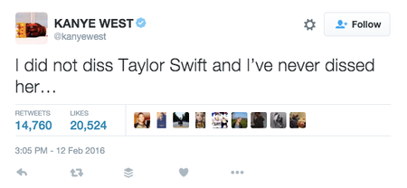 Kanye West Has Said His Lyrics Were ‘Taylor’s Idea’