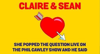 There Was A Live Leap Year Proposal On Today FM This Evening