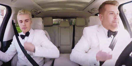 WATCH: Justin Bieber Joins James Corden For A Grammys Edition Of Carpool Karaoke