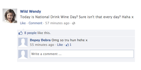 #NationalDrinkWineDay – Social Media Predictions