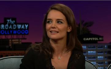 WATCH: James Corden Helps Katie Holmes Choose The Best Kisser On Dawson’s Creek